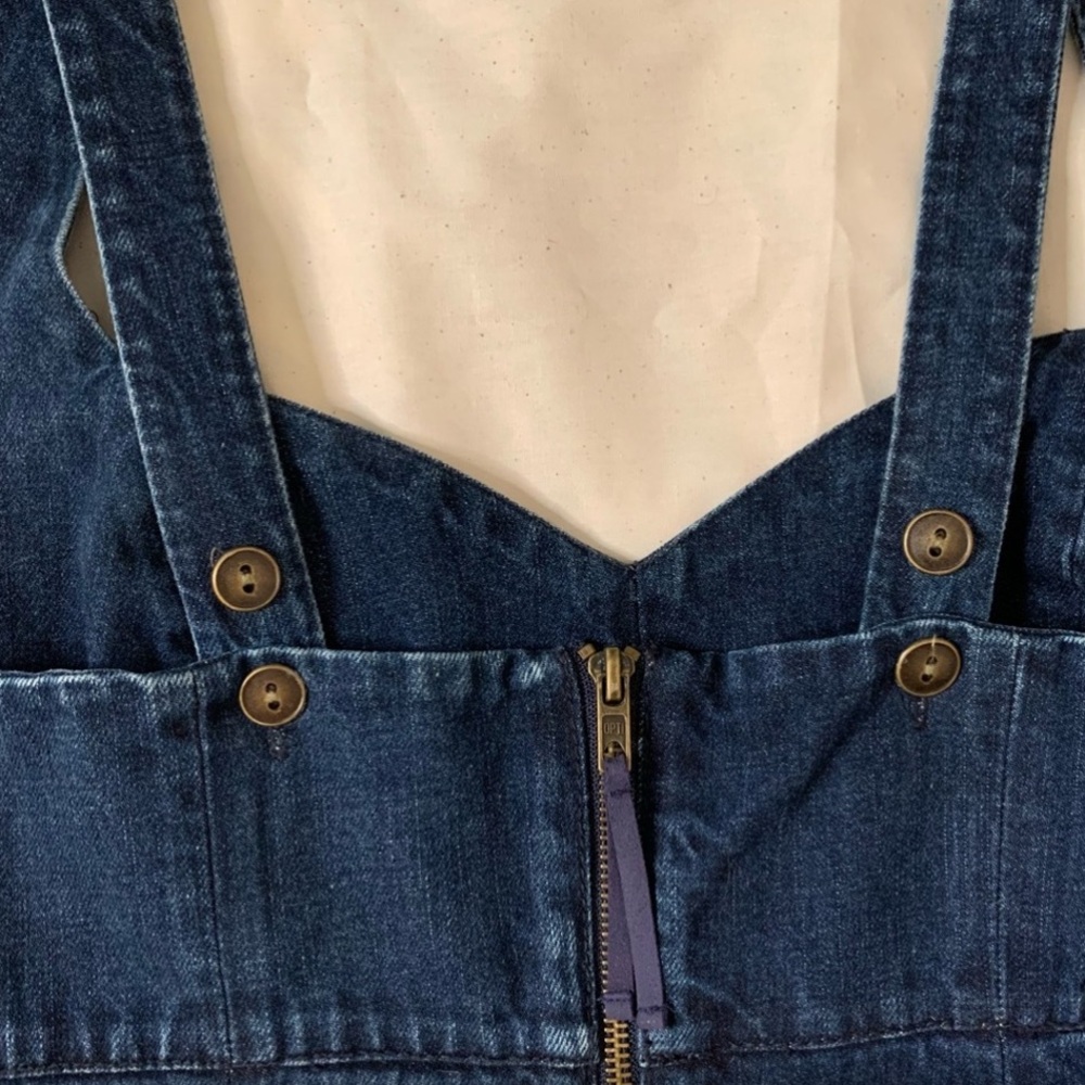 Anthropologie Holding Horses Denim Dress Size 6 - Picture 2 of 9